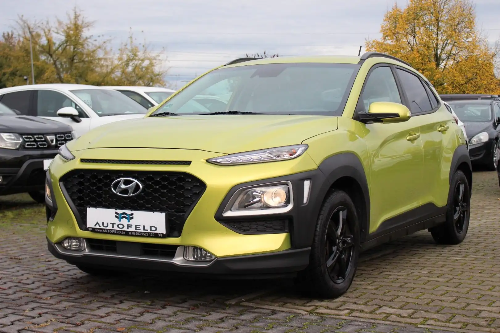 Hyundai KONA 1.0 T-GDI/SHEFT/RCAM/CARPLAY/TEMP/8FACH/ Grün - 1