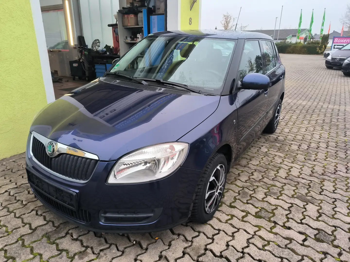 Skoda Fabia Fabia 1.4 16V Aus 2 Hand Tüv Neu Blau - 1