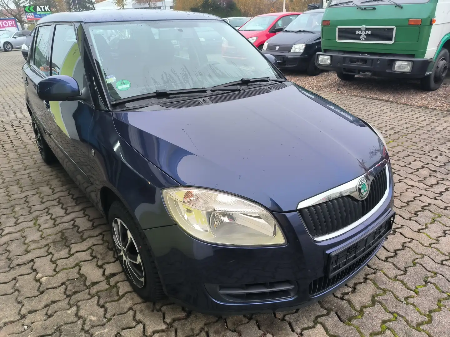 Skoda Fabia Fabia 1.4 16V Aus 2 Hand Tüv Neu Blau - 2
