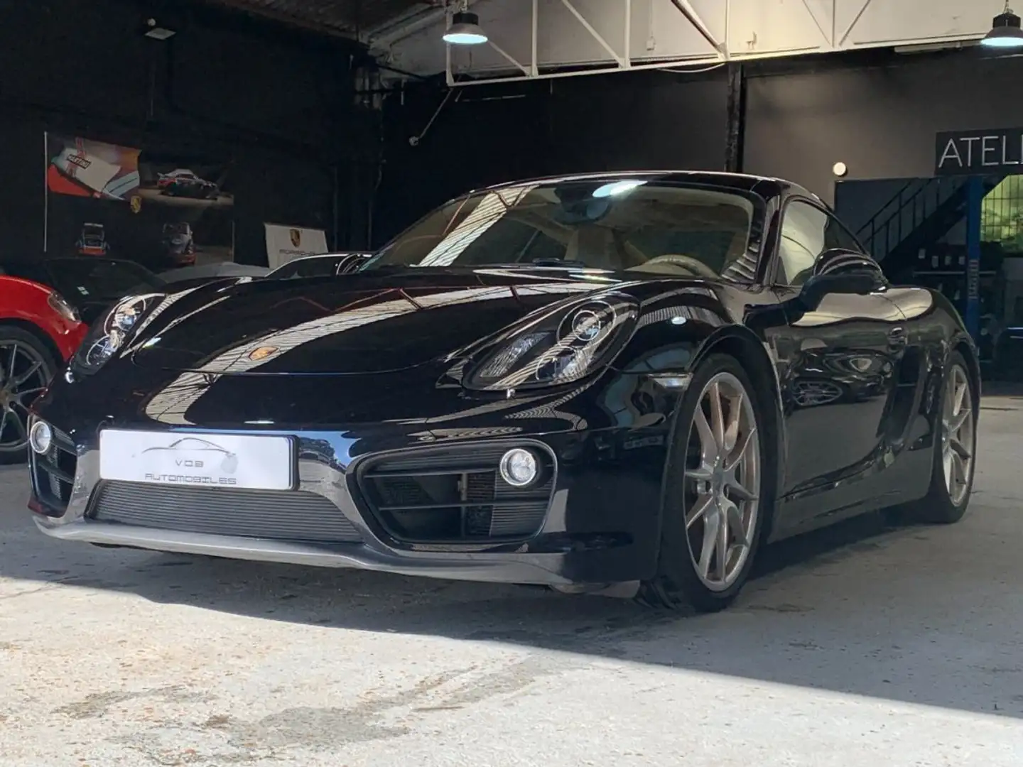 Porsche Cayman CAYMAN 2.7 PDK ECHAPP/CHASSIS SPORT/SIEGES SPORT Noir - 1
