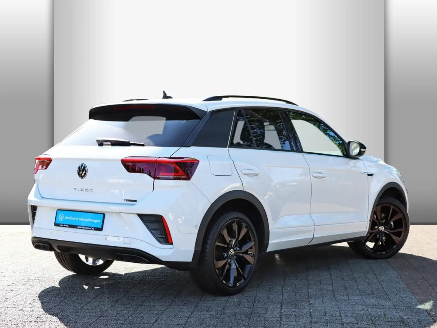 Volkswagen T-Roc R-Line 4MOTION 2.0 TSI OPF DSG AHK/PANO/LEDER Weiß - 2