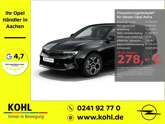 Opel Astra Sports Tourer GS Hybrid 145PS LED 360°Kamera Klima