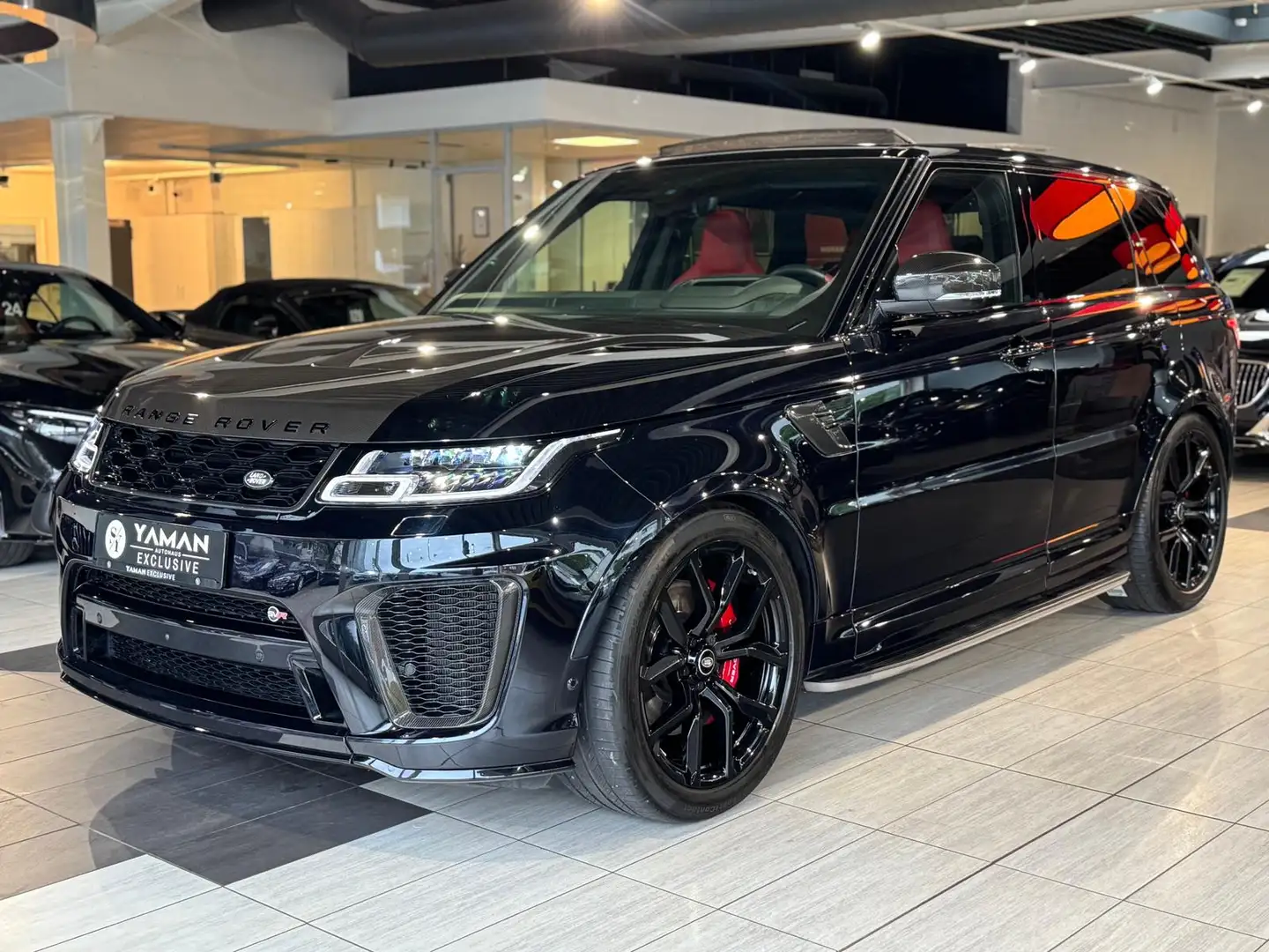 Land Rover Range Rover Sport SVR Carbon Edition*HuD*Pano* Noir - 1
