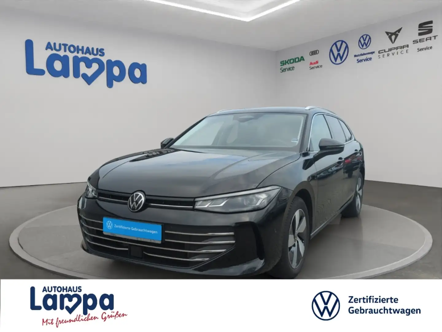 Volkswagen Passat Variant Business 1.5 eTSI DSG AHK,Area View,LED Schwarz - 2