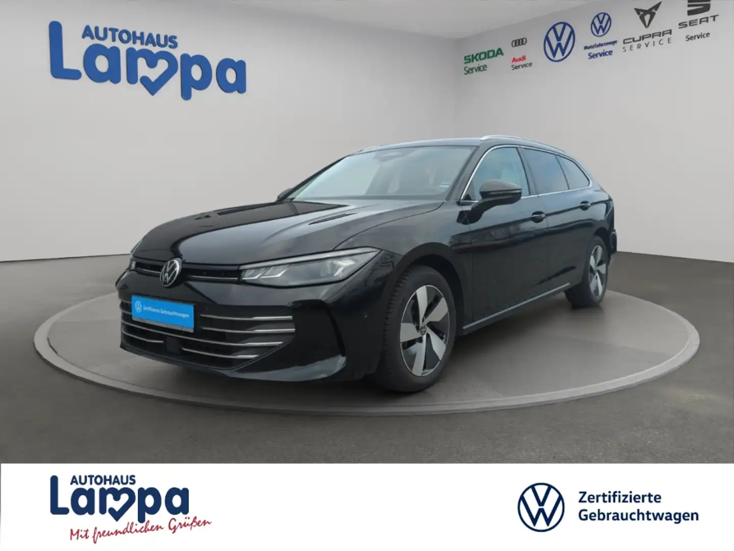 Volkswagen Passat Variant Business 1.5 eTSI DSG AHK,Area View,LED Schwarz - 1