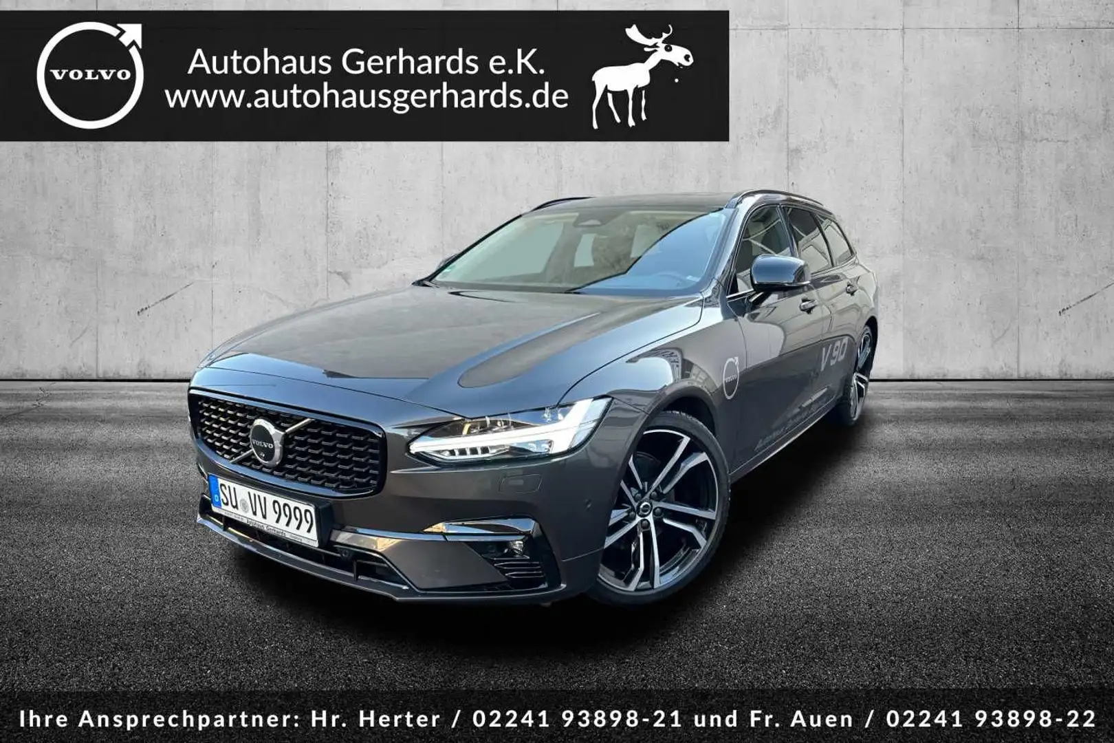 Volvo V90 Diesel B4 D Ultimate Dark, Pano, Head-UP, Ma Grau - 1