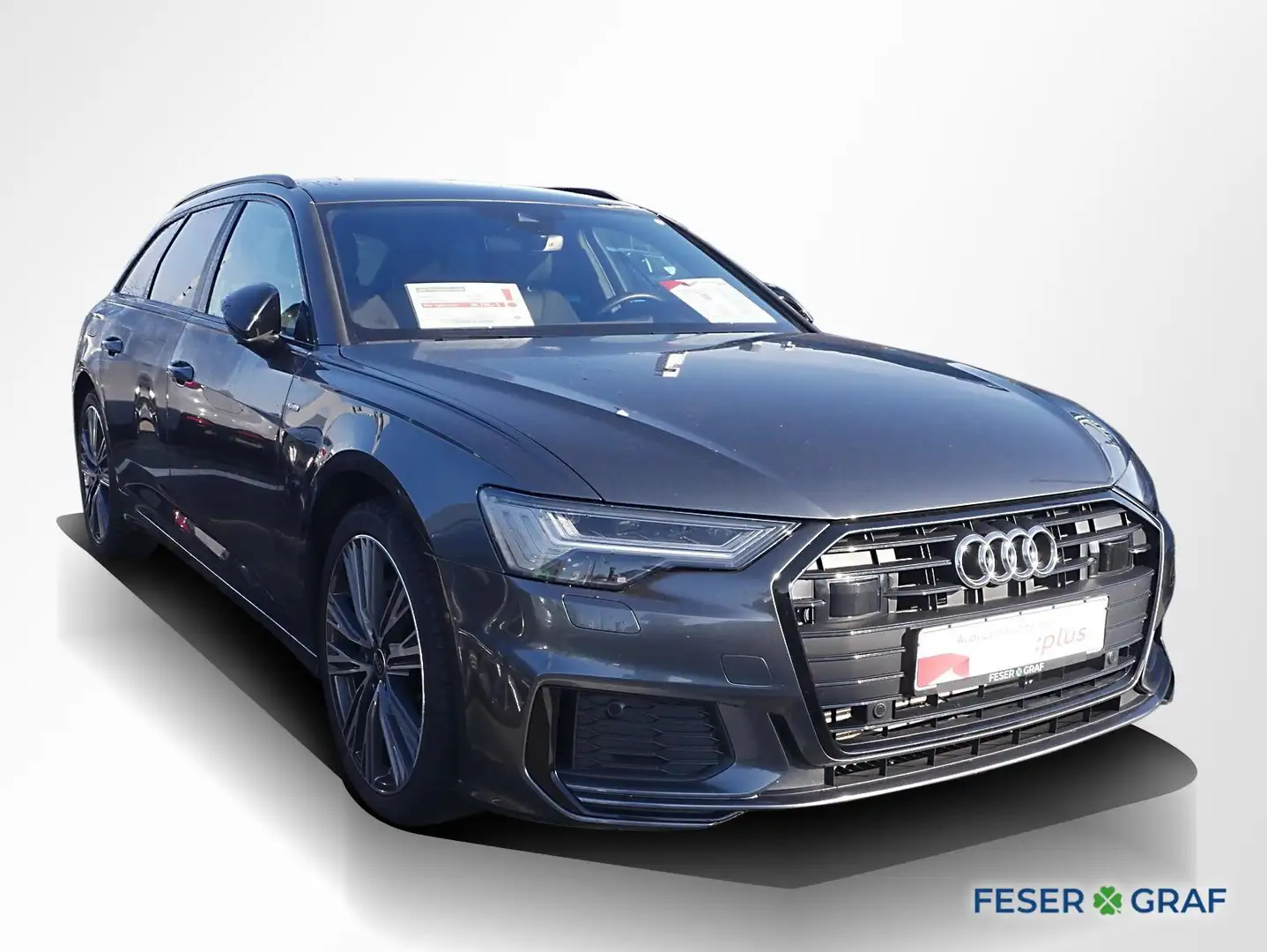 Audi A6 Avant 45 TFSI S line Ext. AHK Matrix Pano Grijs - 2