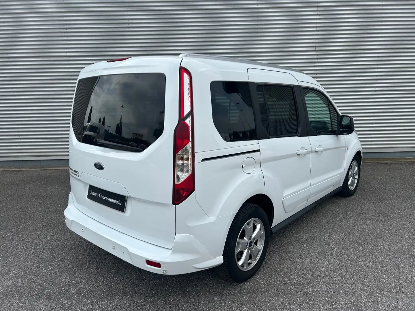 Ford Tourneo Connect 200 1.5 tdci 120cv Titanium p.shift E6 Blanc - 2