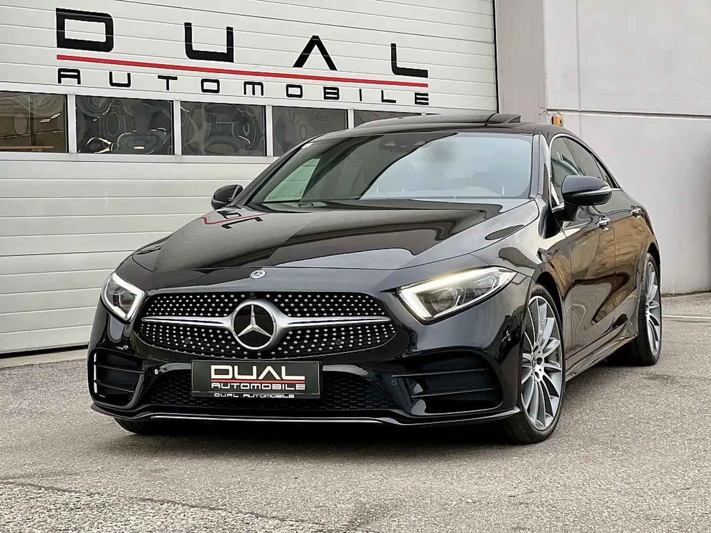 Mercedes-Benz CLS 350 d 4MATIC Aut./AMG-LINE/ACC/SHD/BURMESTER Schwarz - 1