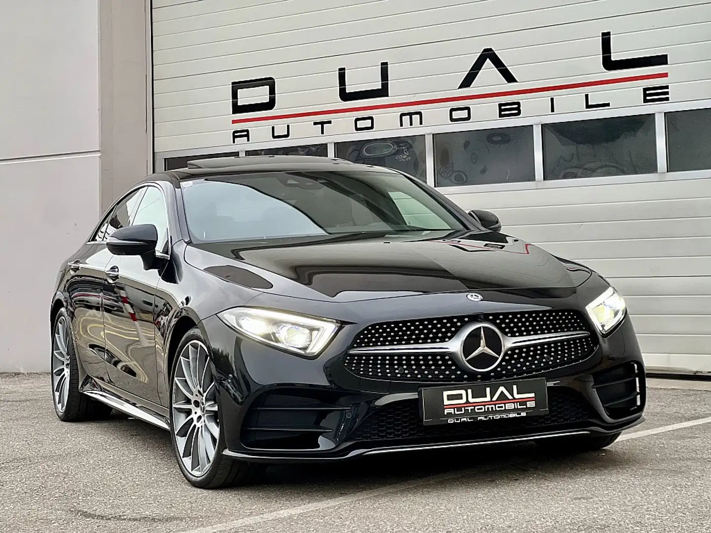 Mercedes-Benz CLS 350 d 4MATIC Aut./AMG-LINE/ACC/SHD/BURMESTER Schwarz - 2
