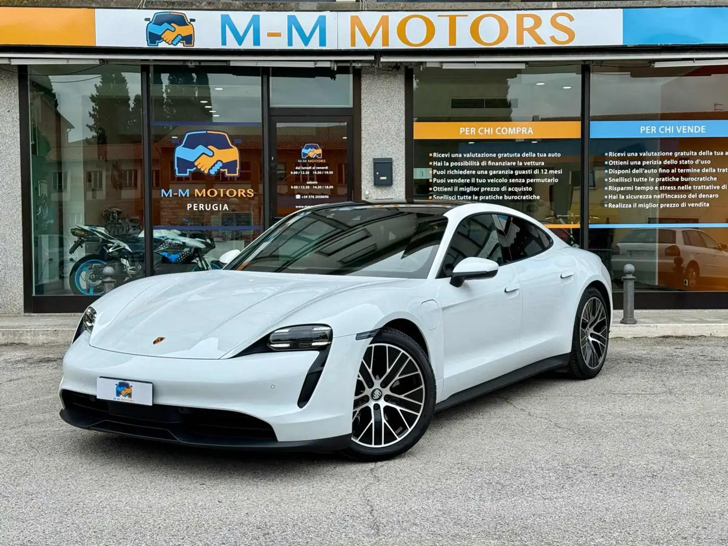 Porsche Taycan Taycan Blanc - 1