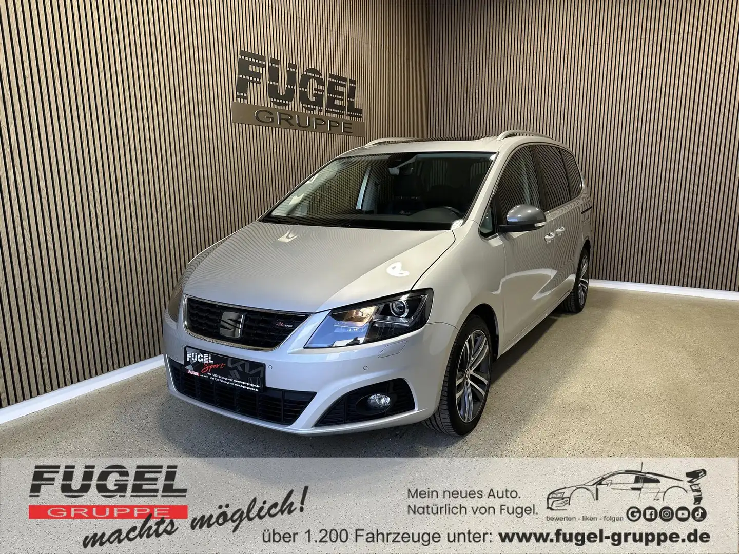 SEAT Alhambra 1.4 TSI DSG FR-Line 7-Si|Pano|AHK|Xenon Argent - 1