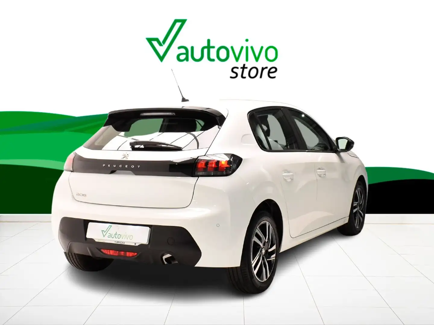Peugeot 208 1.2 Puretech S&S Active 75 Blanc - 2