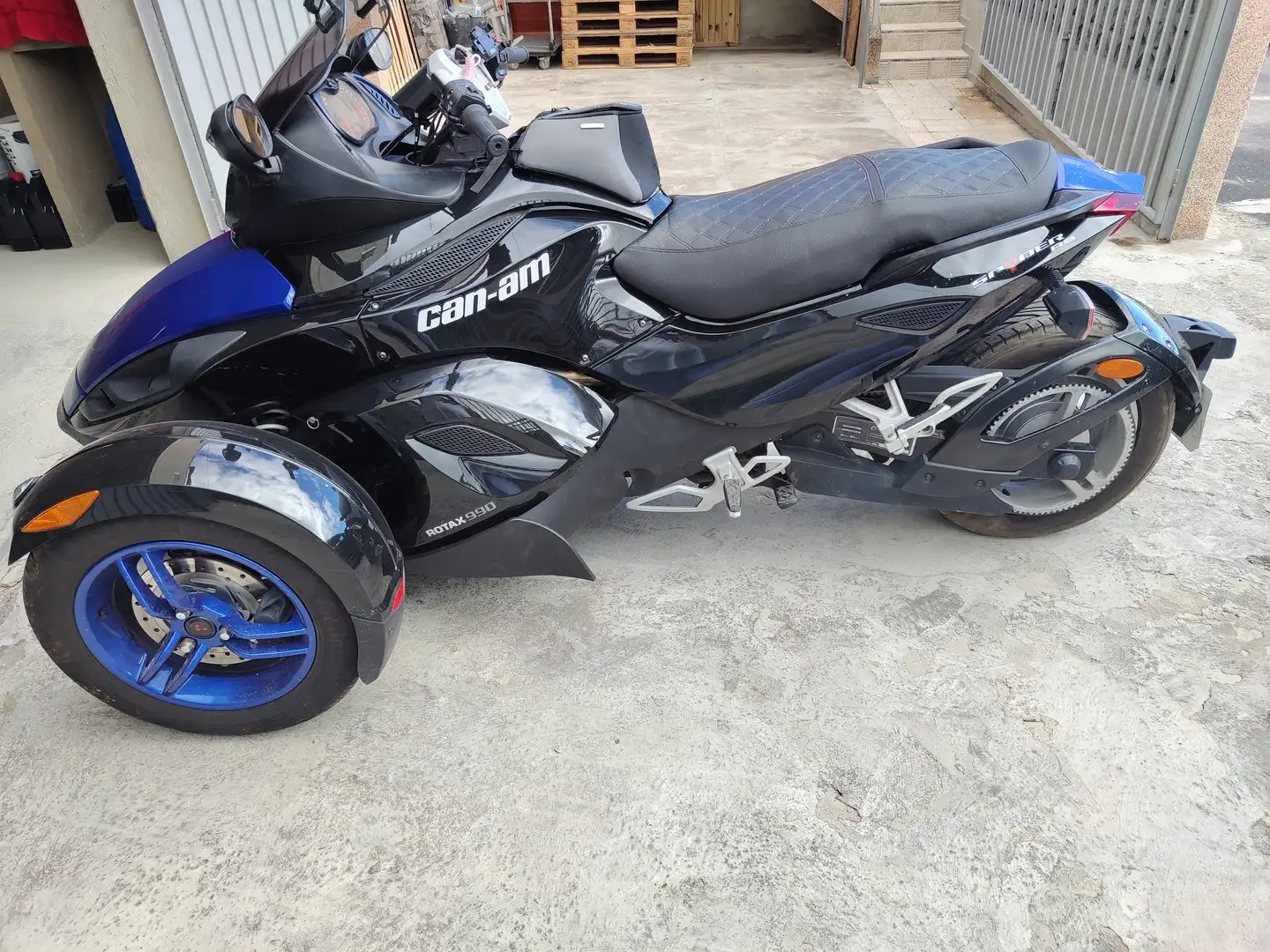 Can Am Spyder RS Bombardier Azul - 2