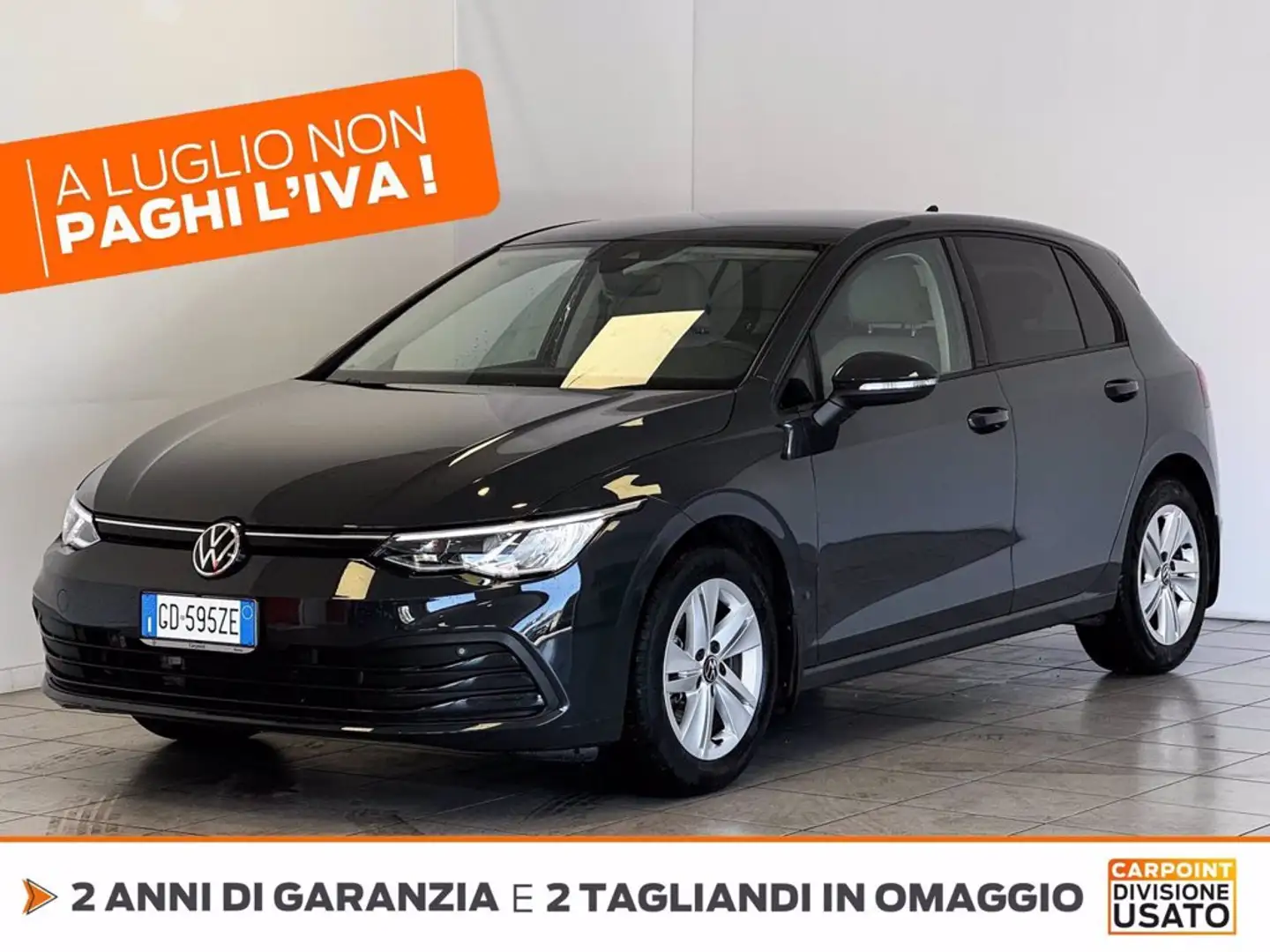 Volkswagen Golf 1.5 tgi life 130cv dsg Grigio - 1