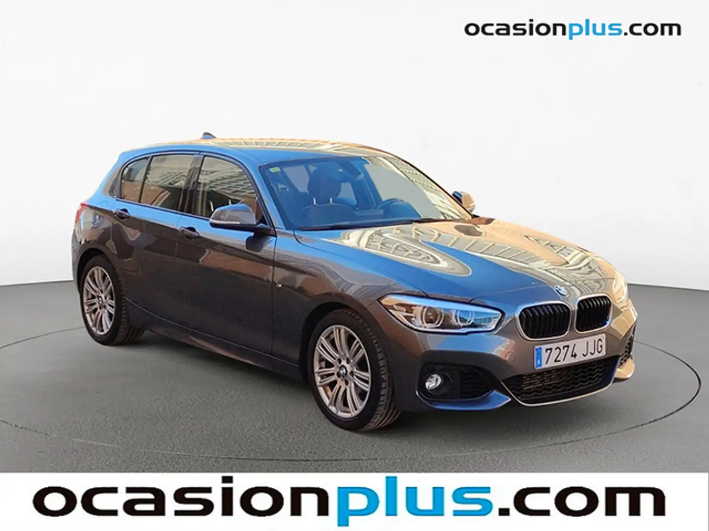 BMW 120 120d Gris - 2