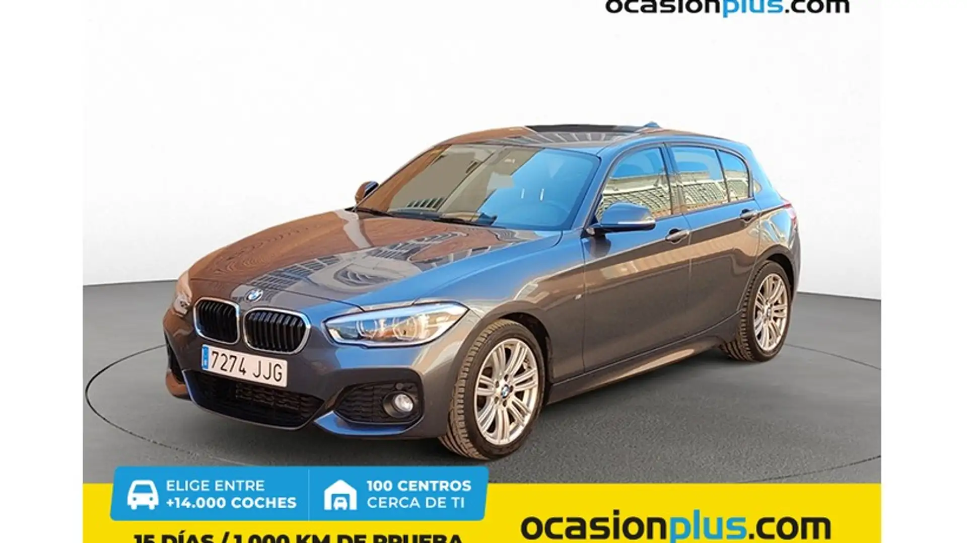 BMW 120 120d Gris - 1
