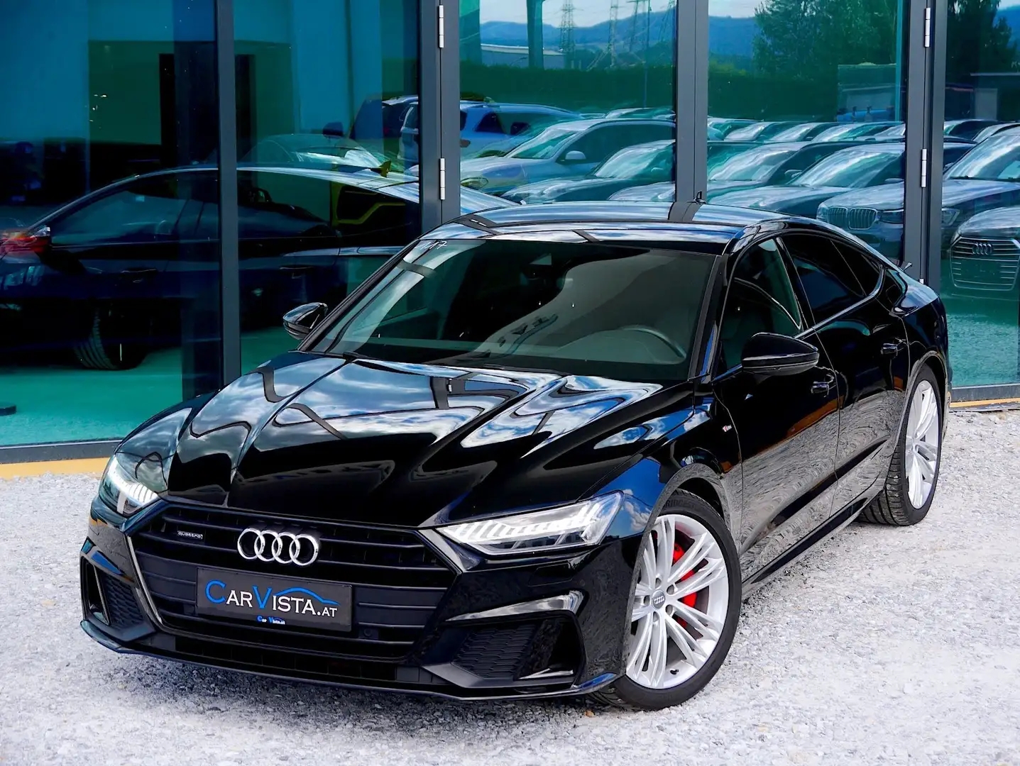 Audi A7 SB 55 TFSIe PHEV quattro S-LINE Fekete - 2