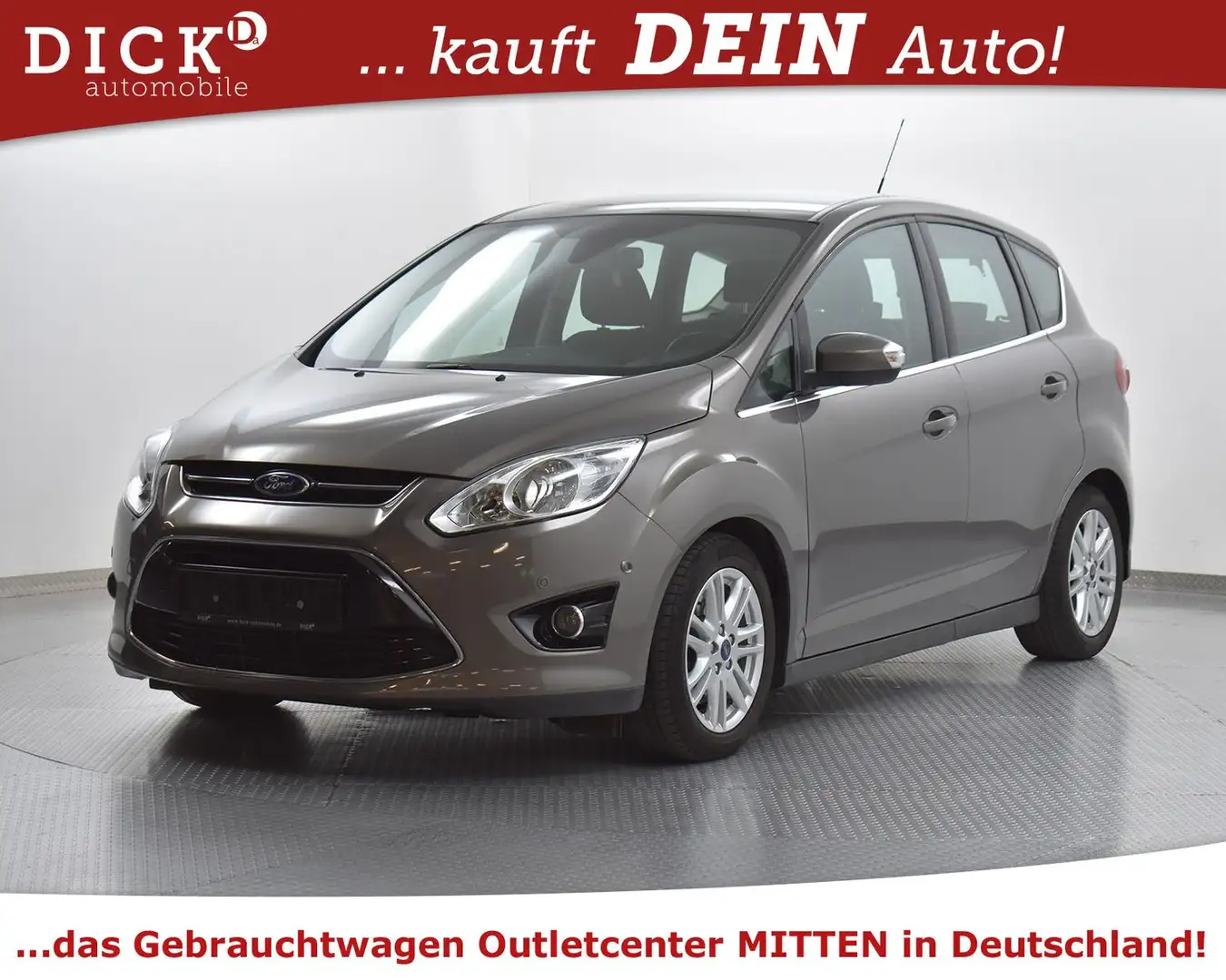 Ford C-Max 1.6 Titan TOP ZUSTAND+NAV+SHZ+AHK+KAM+TEMP Brun - 2