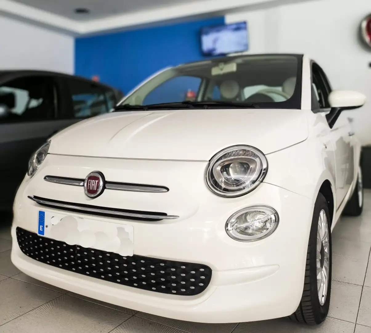 Fiat 500 1.2 Lounge Blau - 2