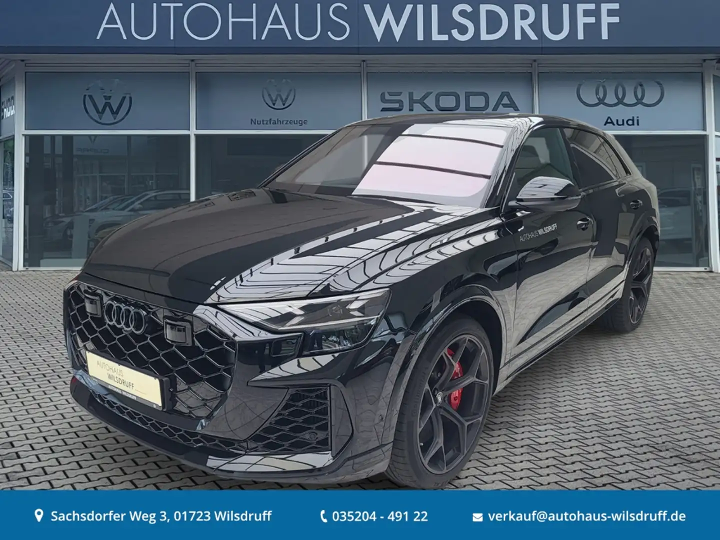 Audi RS Q8 Performance 4.0 TFSI quattro Keramik Pano Zwart - 1