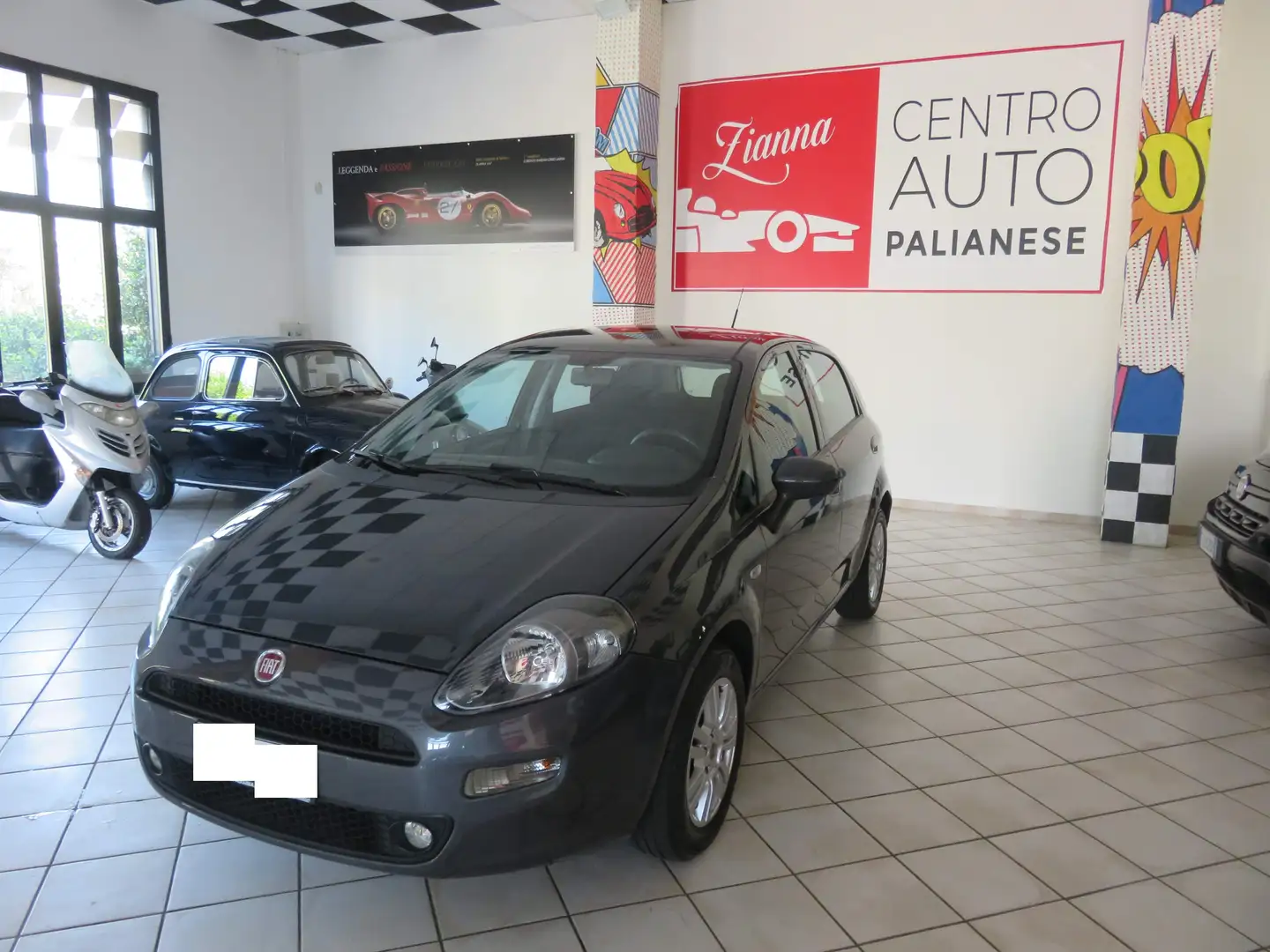 Fiat Punto Punto III 2012 5p 1.2 Lounge E6 Grigio - 2