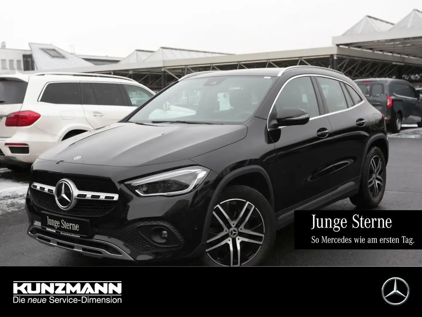 Mercedes-Benz GLA 200 d 4M Progressive MBUX Navi Panorama Schwarz - 1