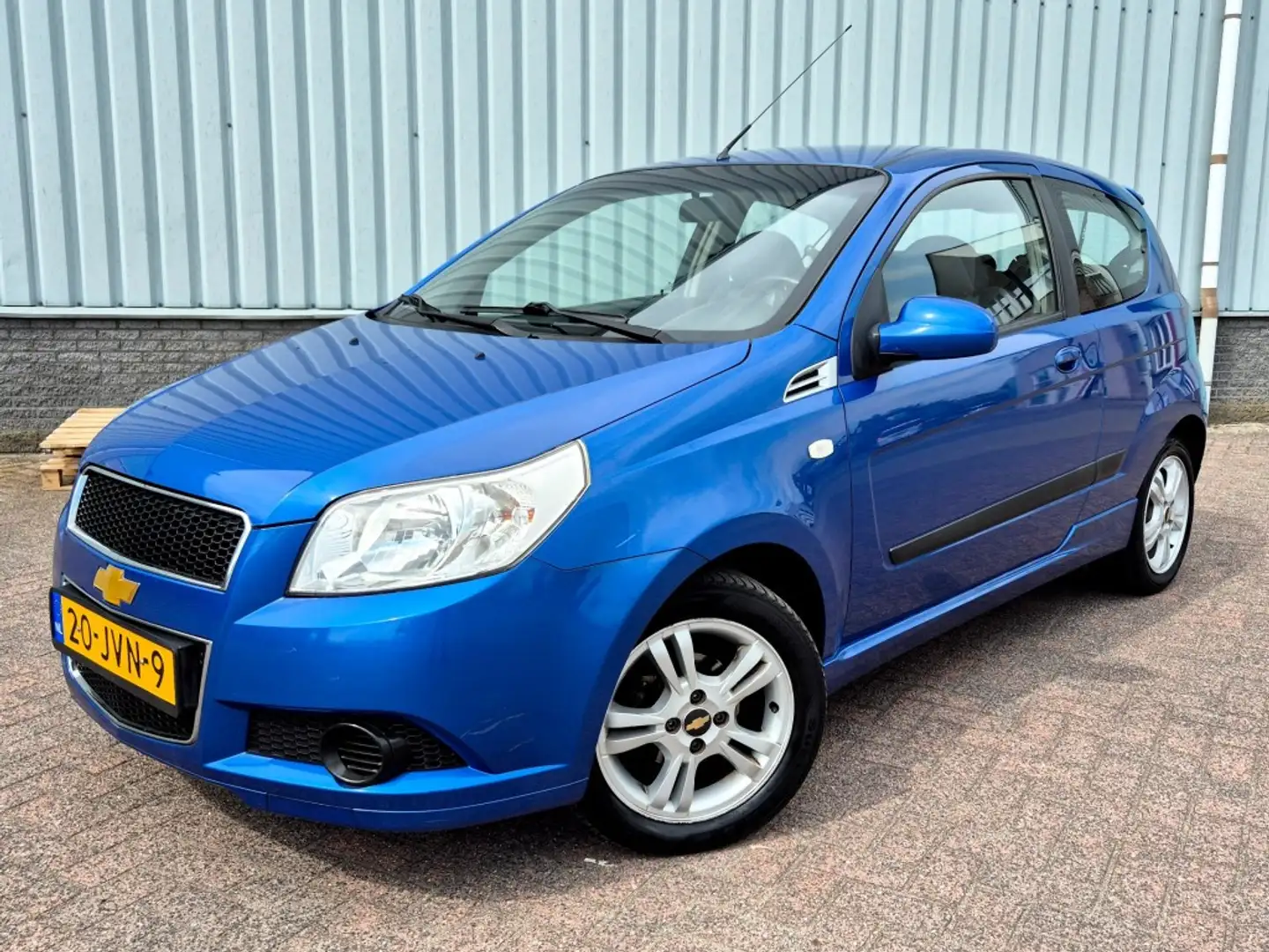 Chevrolet Aveo 1.4 16V LS Airco 78.000 km NAP Blauw - 1