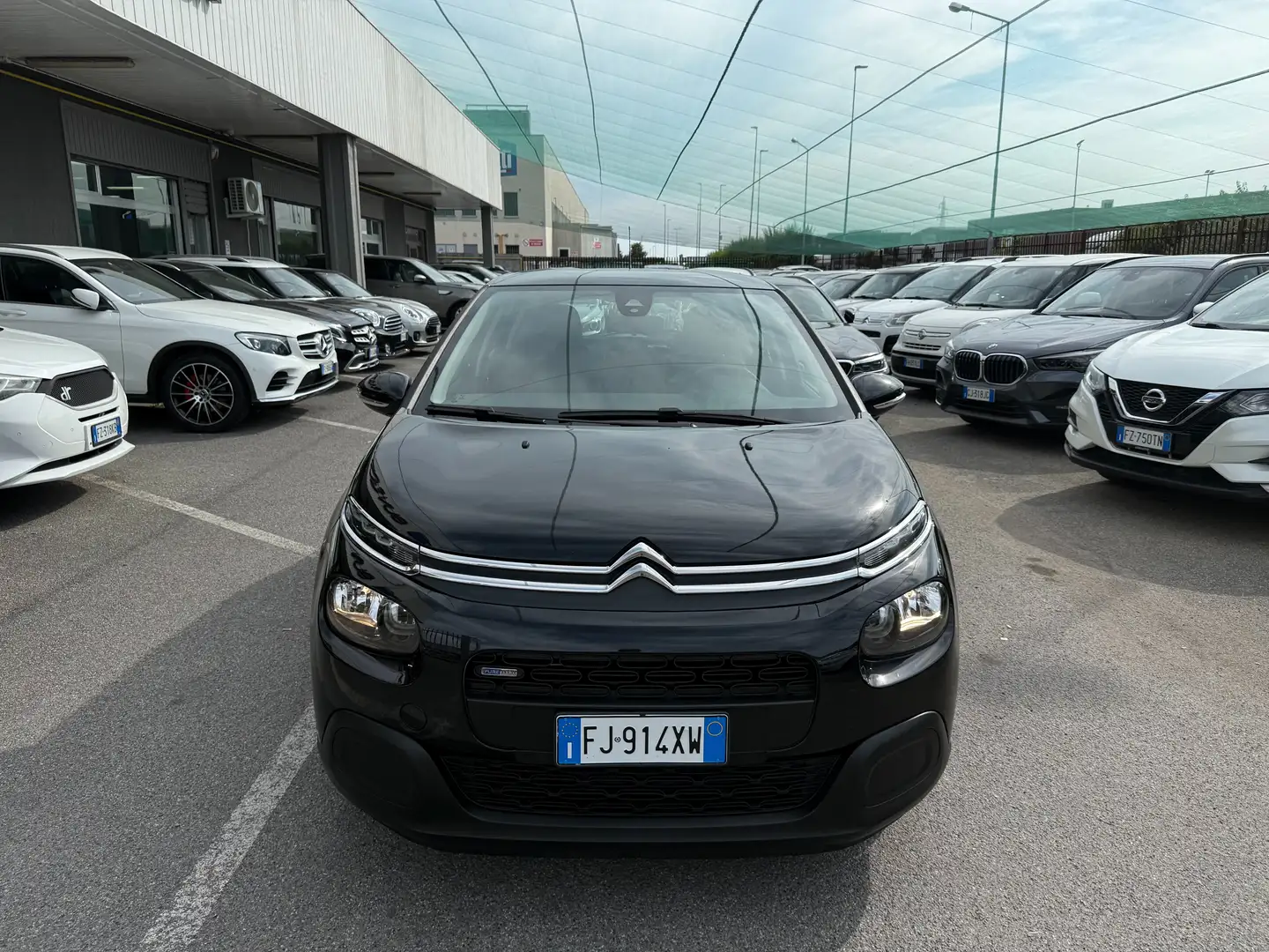 Citroen C3 C3 1.2 82cv NEOPATENTATI /CINGHIA FATTA Schwarz - 2