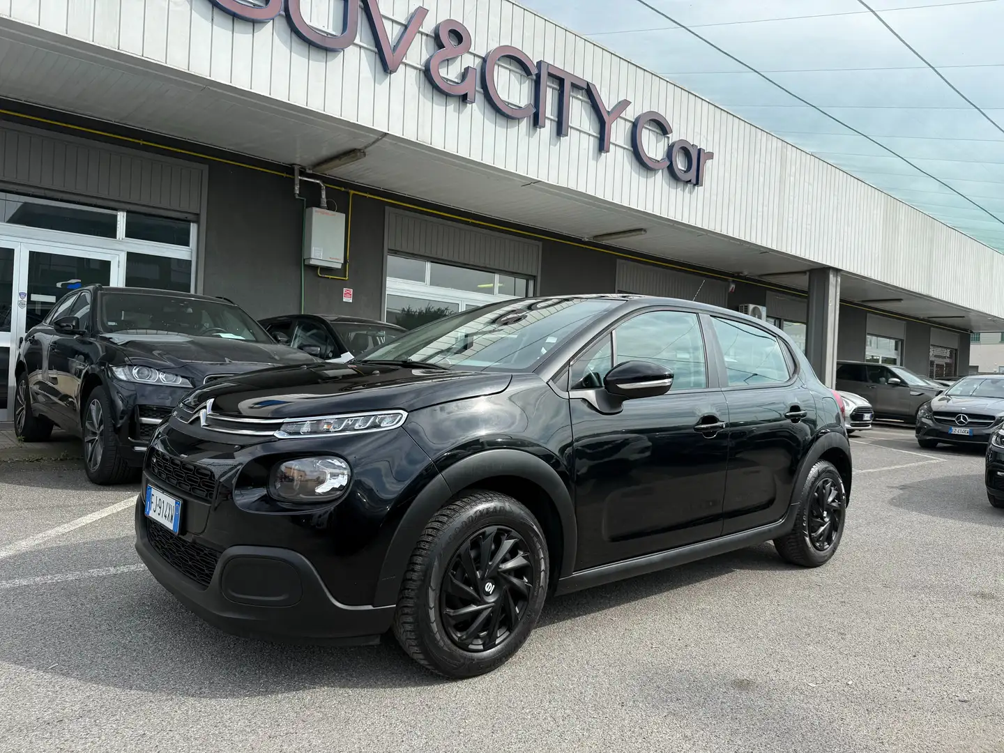 Citroen C3 C3 1.2 82cv NEOPATENTATI /CINGHIA FATTA Schwarz - 1