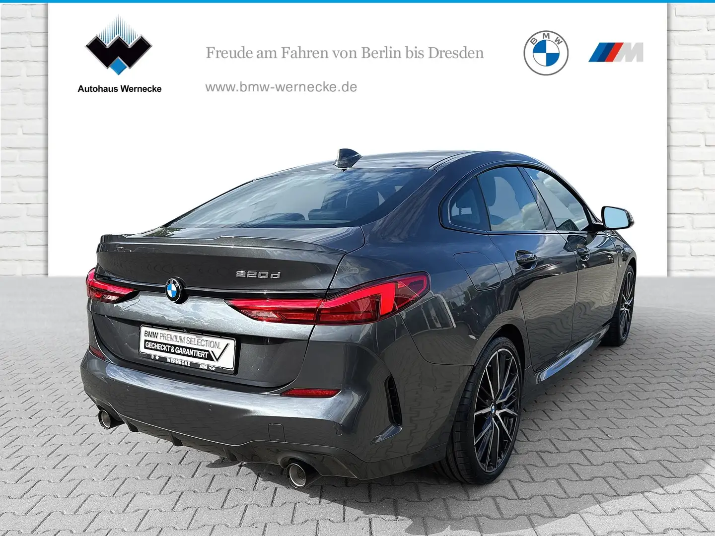 BMW 220 d Gran Coupé M Sport Gestiksteuerung Head-Up Grau - 2