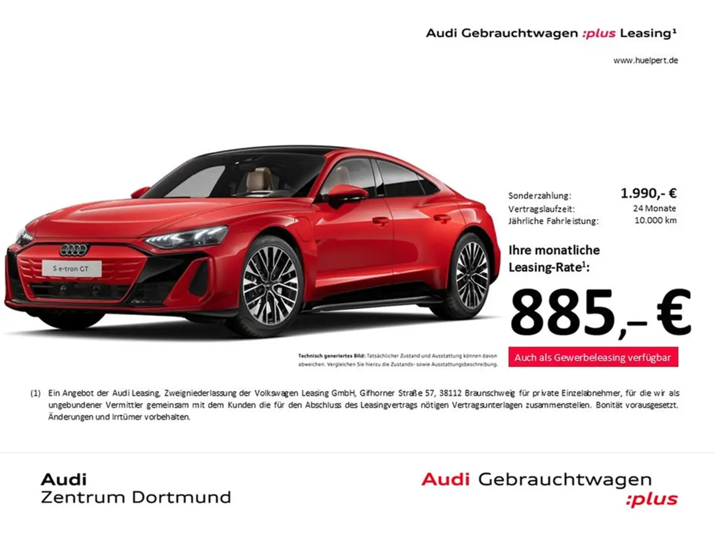 Audi e-tron GT quattro PANO B&O 360CAM HEAD-UP LM20 Rouge - 1