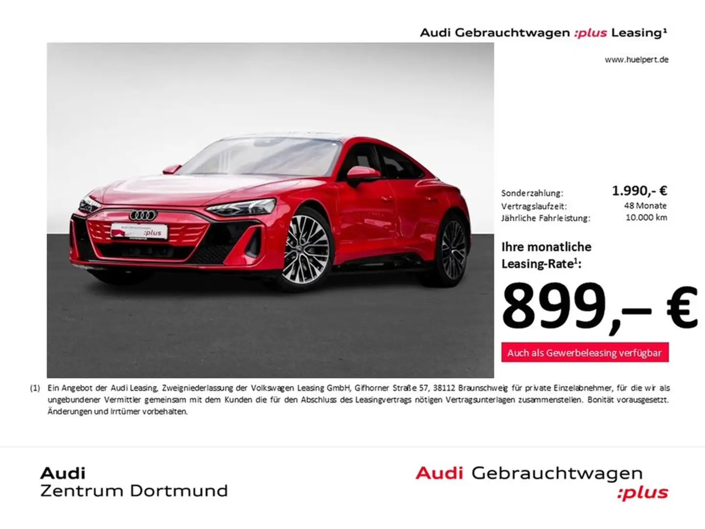 Audi e-tron GT quattro PANO B&O 360CAM HEAD-UP LM20 Roşu - 1