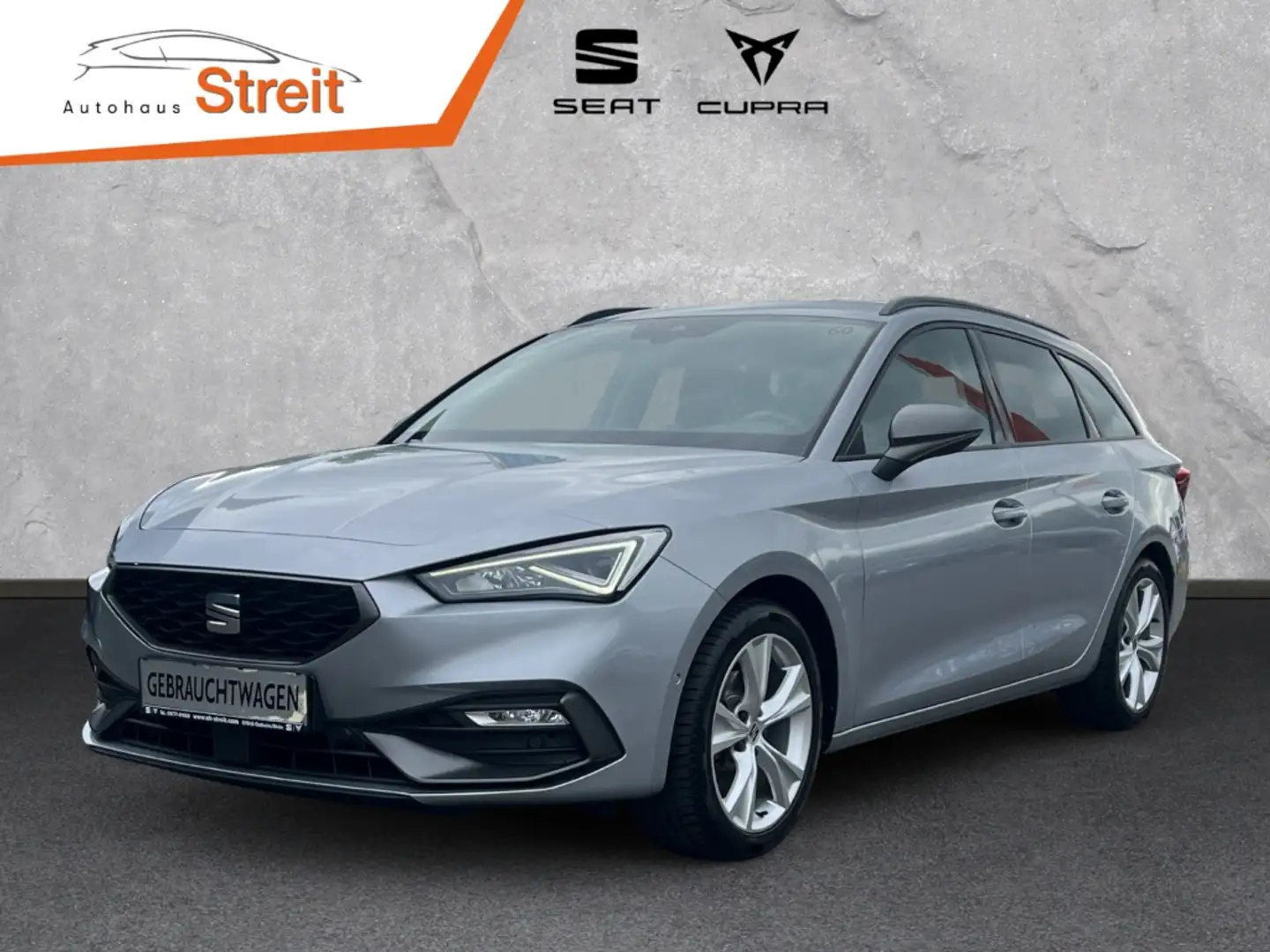 SEAT Leon SPORTSTOURER FR 1.5 ETSI ACT 110 KW 7-Gang DSG Sta Argent - 1