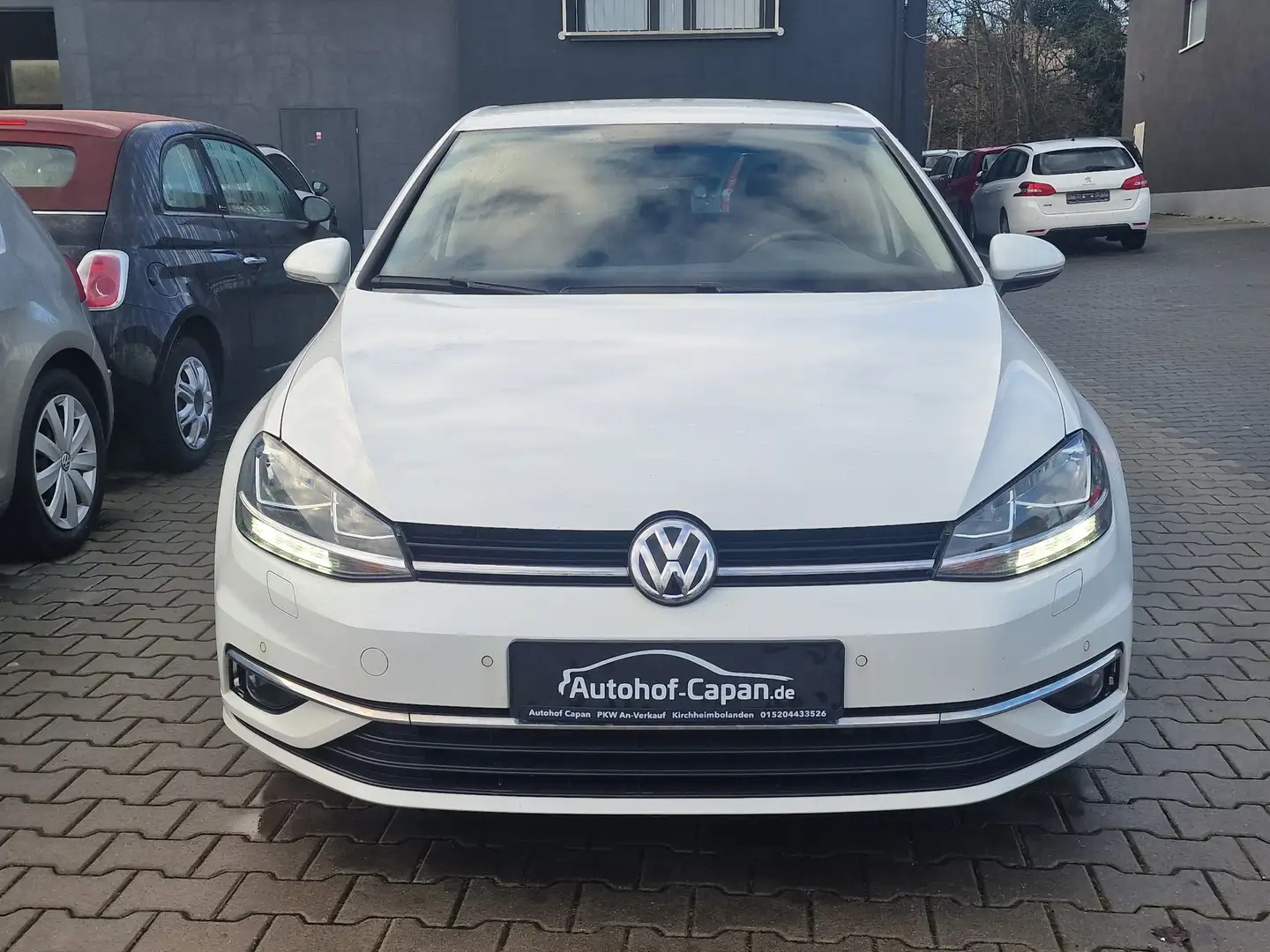 Volkswagen Golf Sound/2.Ha/Navi/Carplay/PDC/Alus/Eu6/5.Tür/TOP Weiß - 2