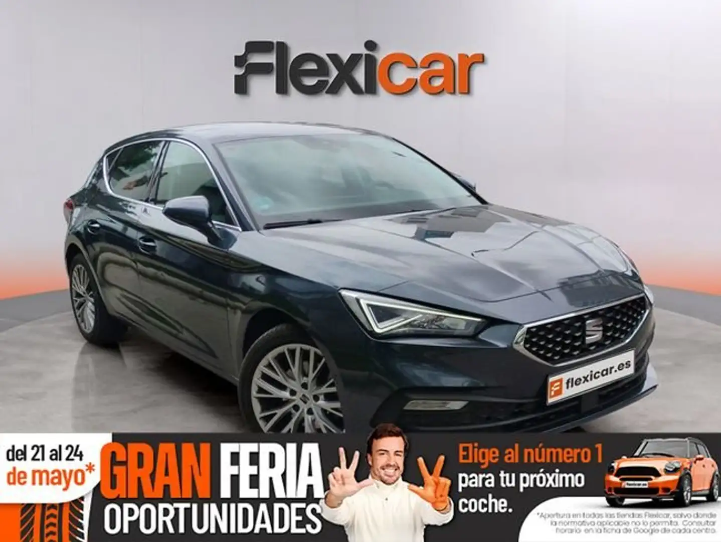 SEAT Leon 1.0 EcoTSI S&S Reference 90 Gris - 1