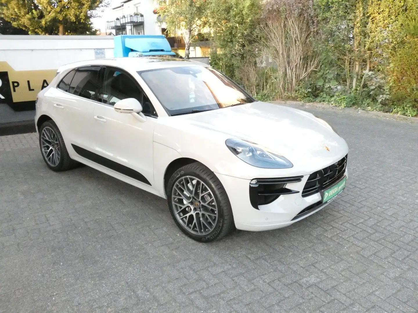 Porsche Macan Turbo/2.Hand/Pano/Leder/Navi/21"Zoll Grau - 2