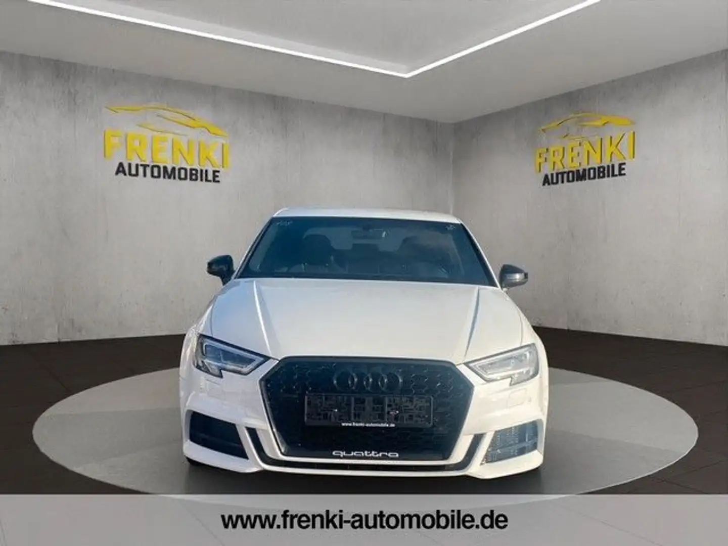 Audi A3 Limousine quattro S-Line sport Blanc - 2