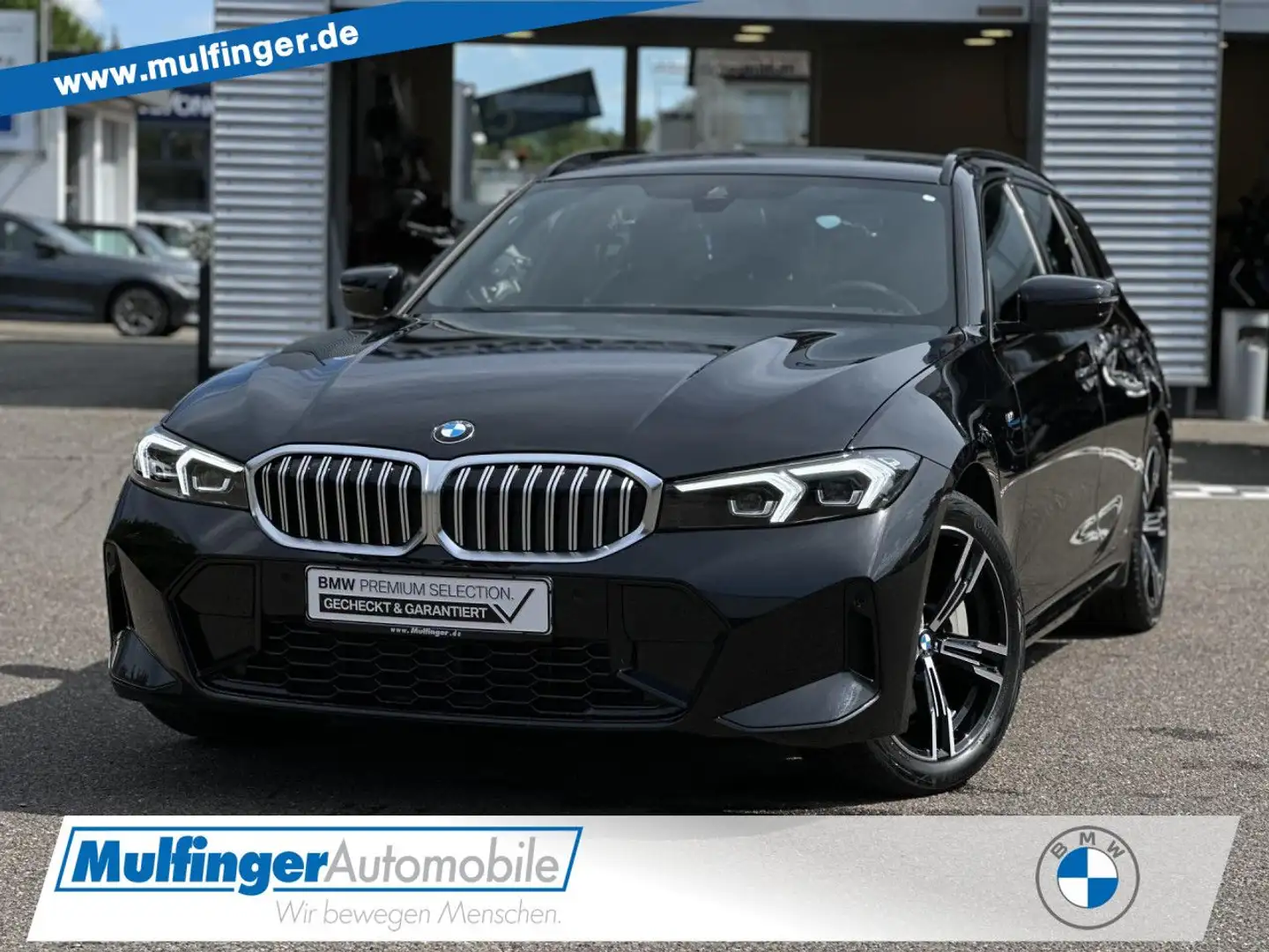 BMW 330 i xDrive T. M Sport FACELIFT Leder Widescreen Noir - 1