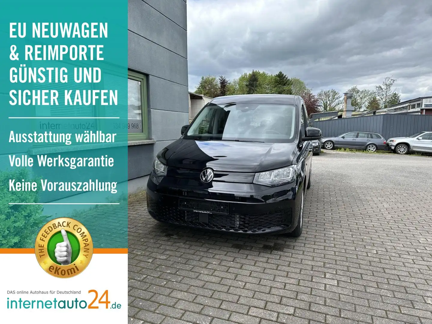 Volkswagen Caddy Klimaautomatik, Anhängevorrichtung, Navigations... Siyah - 1