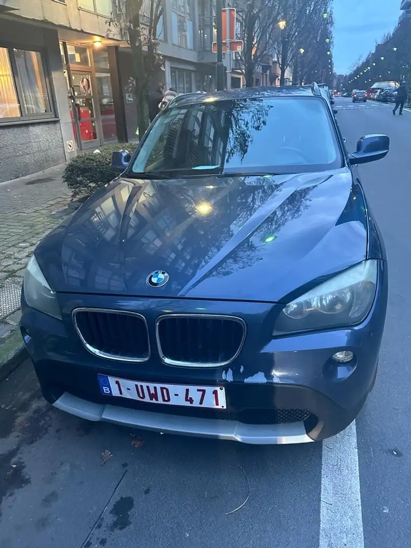 BMW X1 2.0 dA xDrive18 Bleu - 1