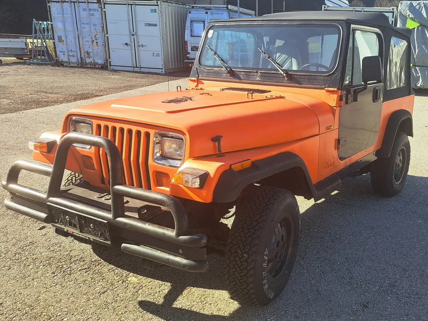 Jeep Wrangler 2,5 Оранжевий - 1