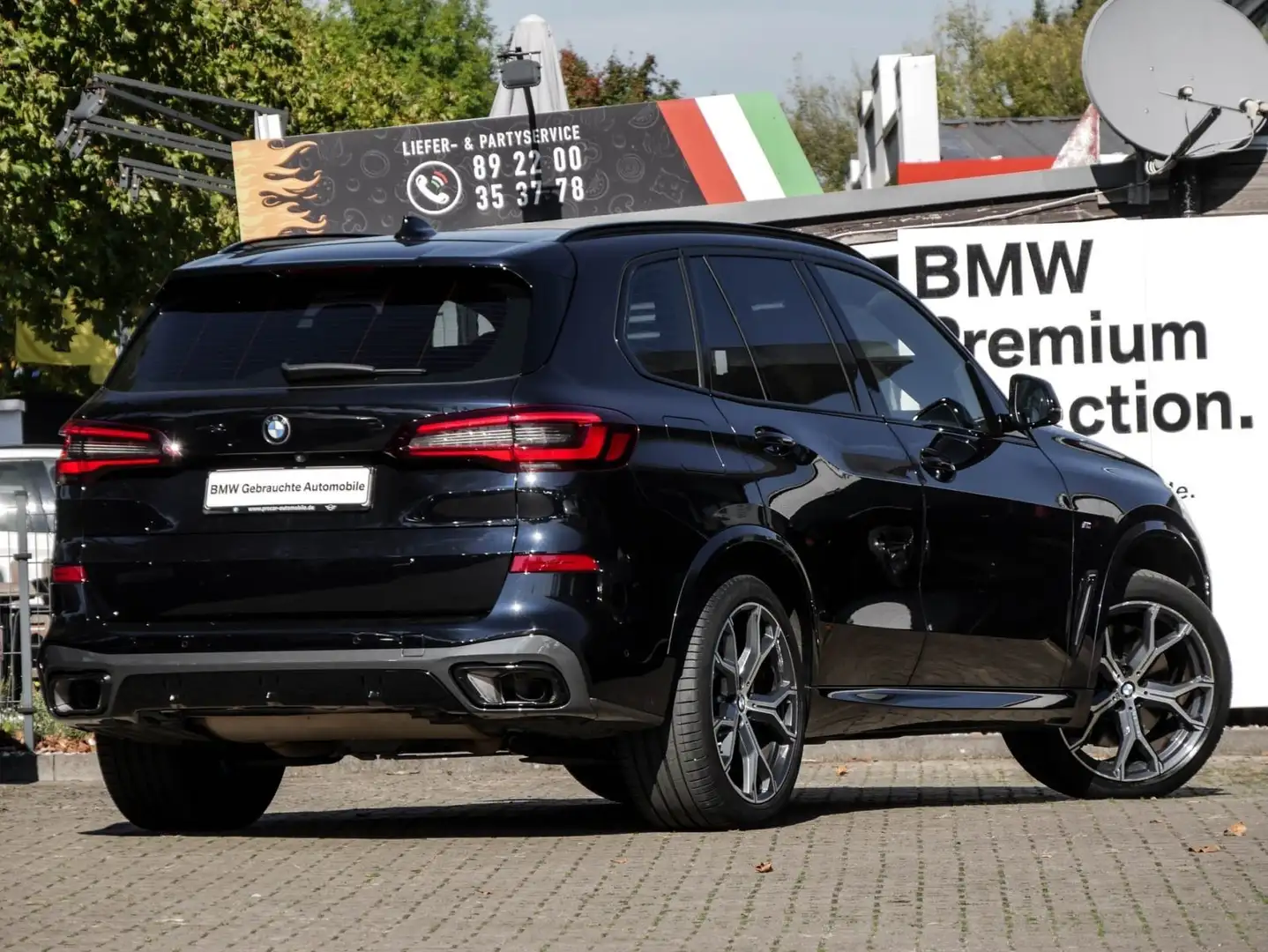 BMW X5 xDrive40d M Sport Pano AHK SoftClose H/K Laser Nero - 2