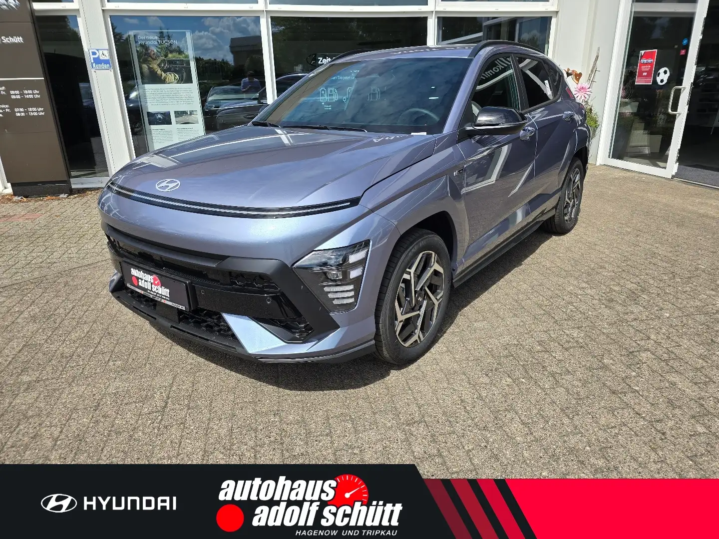 Hyundai KONA SX2 HEV 1.6 GDI HEV DCT 2WD N LINE Blau - 1