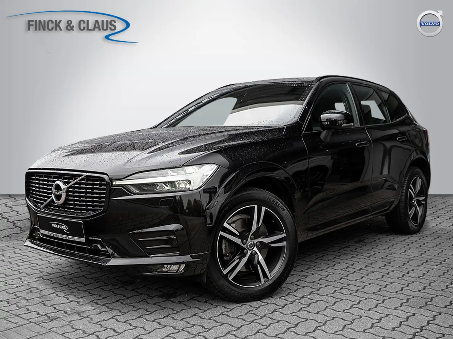 Volvo XC60 B4 AWD R Design Schwarz - 1