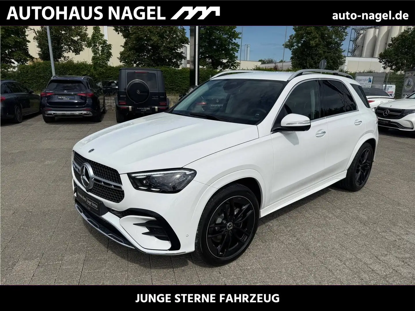 Mercedes-Benz GLE 300 d AMG*StandHz*360*Burm*MBeam*Memory* Blanc - 1