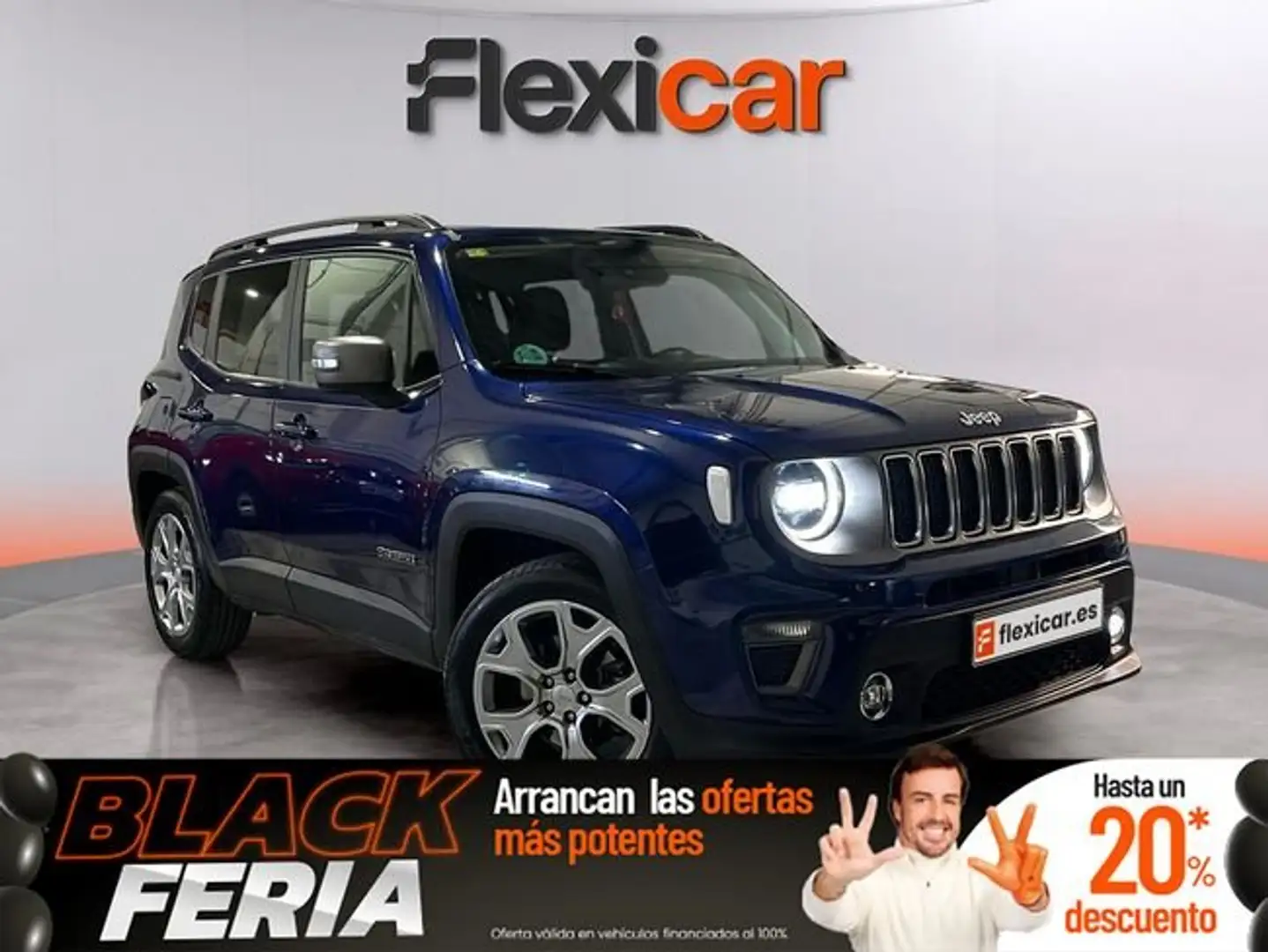 Jeep Renegade 1.0 Limited 4x2 Bleu - 1