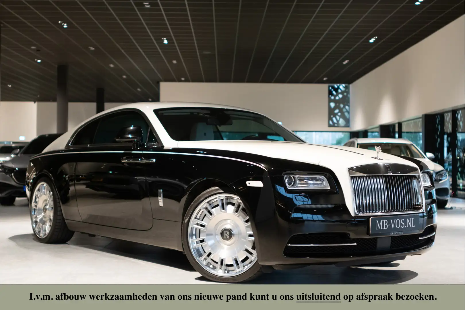 Rolls-Royce Wraith 6.6 V12 Starlight|22"|Bespoke|HUD|Driving Assistan Schwarz - 1