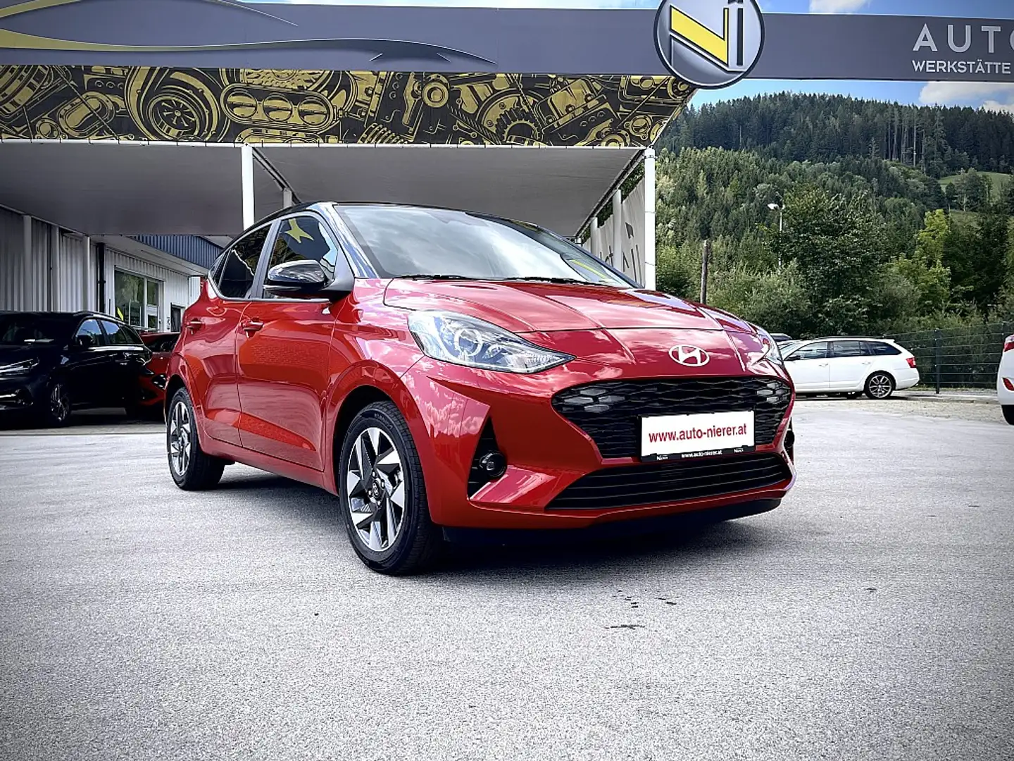 Hyundai i10 1,0 Trend Line Rouge - 2