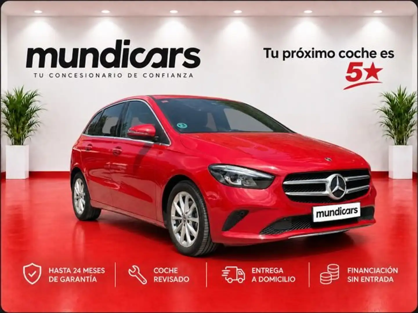 Mercedes-Benz B 200 Rojo - 1